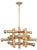 Mid-Century Modern Jonathan Adler Milano Kinetic Chandelier For Sale - Image 3 of 3