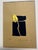 Contemporary Hand-Signed Limited Edition (1/20) Silkscreen by Richard Gene Barbera With Elegant Minimalist Design and Gold Leaf Accent. Contemporary Abstract Art. For Sale - Image 3 of 5