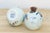 Pair of Hand-Painted Blue & White Porcelain Vases For Sale - Image 4 of 6