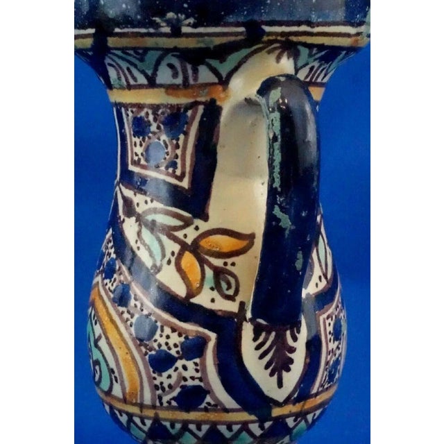 20th Century Ceramic Amphora Vase by Fratelli Kharraz, Tunisia, 1920s For Sale - Image 18 of 18