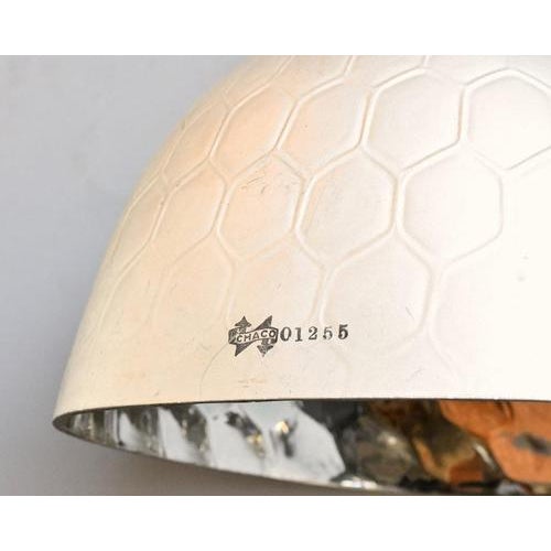 White Mercury Glass Wall Light from Schaco, 1930s For Sale - Image 8 of 9