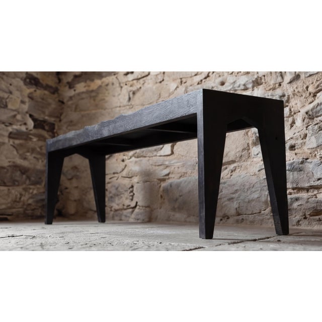 Waves Three-Seater Bench by Marc Geneix For Sale - Image 6 of 8