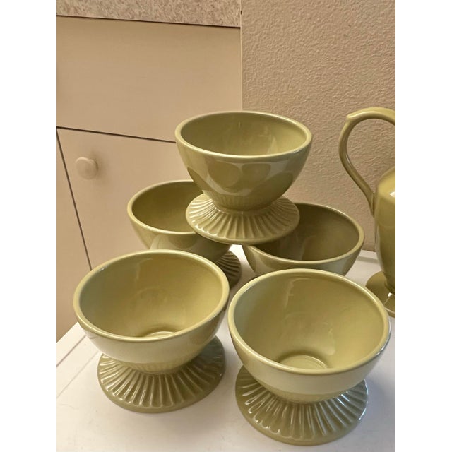 Waterford Great Room Irish Breakfast Bowl Footed Green Gloss Finish Add a touch of elegance to your dining room with this...