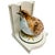 Late 20th Century Vintage Nora Fenton Italian Porcelain Quail Bookends - A Pair For Sale - Image 5 of 10