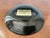Black Mid 20th Cerntury Couroc of Monterrey Black Utility Dish Inlaid With Cardinal For Sale - Image 8 of 12