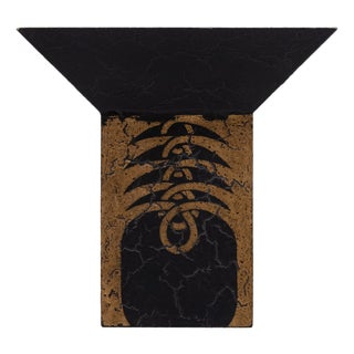 Art Deco Gold and Black Jardiniere, Japan, 1990s For Sale