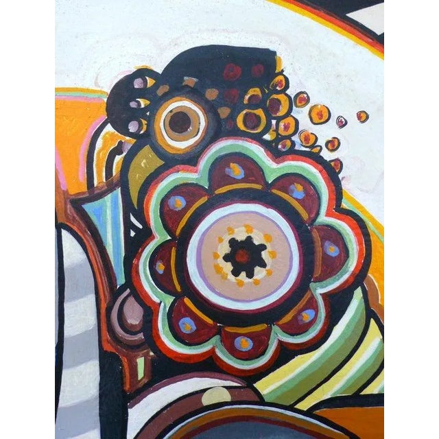Pop Art Psychedelic Pop Art Painting For Sale - Image 3 of 7