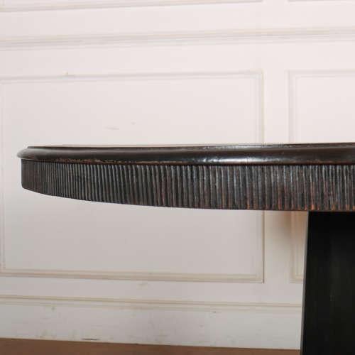 English Painted Breakfast Table For Sale - Image 3 of 7