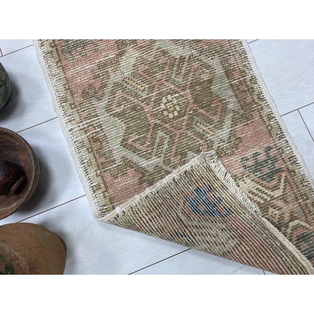 Oushak Wool Anotolian Carpet For Sale - Image 4 of 5