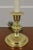 Baldwin Brass Candlestick Table Lamp W. Shade For Sale In Philadelphia - Image 6 of 11