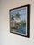 1970s Vintage Caribbean Tropical Coastal Landscape Oil on Canvas Painting, Framed For Sale - Image 5 of 13