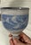 Vintage Signed Studio Pottery Chalice Wine Goblets Set of 5 Mountain Art For Sale - Image 10 of 11