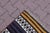 1970s Turkish Tribal Style Stripe Design Handmade Oushak Kilim Runner Rug For Sale In Sacramento - Image 6 of 10