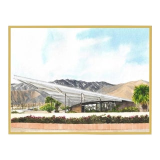 Palm Springs Architecture Reproduction Print For Sale
