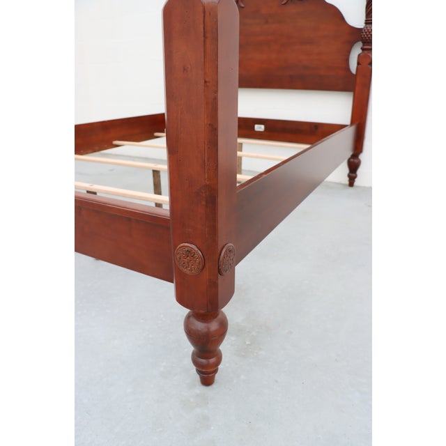 Ethan Allen British Classics Queen Plantation Poster Bed Chairish