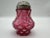 Red Coin Spot Sugar Shaker by Northwood, Circa 1890's Most likely made by the Northwood Glass Company of Wheeling, West...