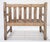 Children's Garden Bench or Seat of Teak From England For Sale - Image 10 of 10