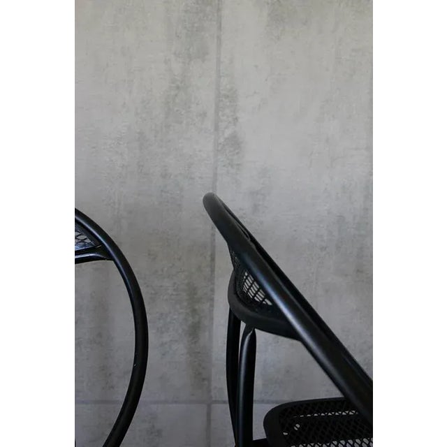 Metal 1960s Vintage Folding Chairs by Salterini - Set of 2 For Sale - Image 7 of 8