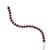 Metal 925 Sterling Silver Round 52.45 Ct Red Garnet Tennis Bracelet Everyday Luxe Style For Sale - Image 7 of 14