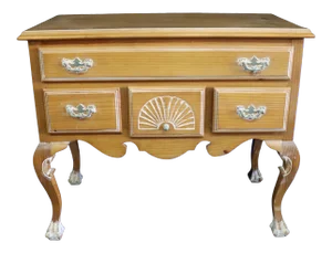 Queen Anne Pine Lowboy