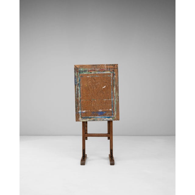 20th Century French Wooden Artist's Easel with Adjustable Tilt For Sale - Image 17 of 18