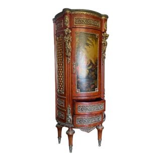 Vintage French Louis XVI Chestnut Armoire For Sale