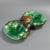 George Jones Majolica Twin Lobed Bird Dish For Sale - Image 10 of 12