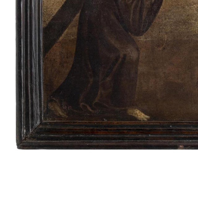 Portuguese School Artist, Religious Scene, 17th Century, Oil Painting For Sale - Image 3 of 6