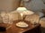 Blue Murano Glass Table Lamps from Manifattura Di Murano, 1970s, Set of 2 For Sale - Image 8 of 10