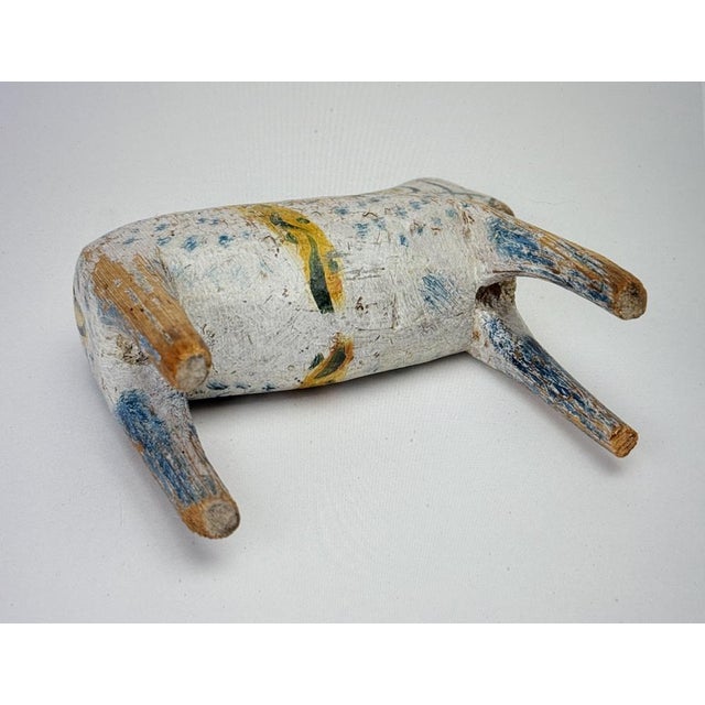 Blauknochen Dala Horse in Wood For Sale - Image 5 of 8