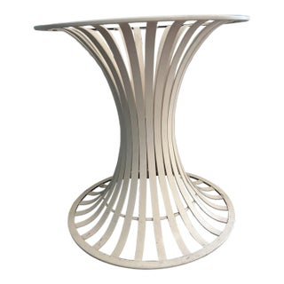 Vintage Herbert Saiger for Woodard Patio Table Base For Sale