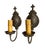 Metal Antique Bronzed Finished Single Wall Sconces For Sale - Image 7 of 10
