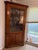 19th Century Antique Federal Corner Cupboard Cabinet For Sale - Image 5 of 18