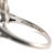 Platinum Antique Art Deco Platinum CTW Old Cut Diamond & Emerald Dinner Cocktail Ring, Size 8 For Sale - Image 8 of 9