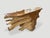 Andrianna Shamaris Sculptural Teak Wood Console Table For Sale - Image 4 of 6