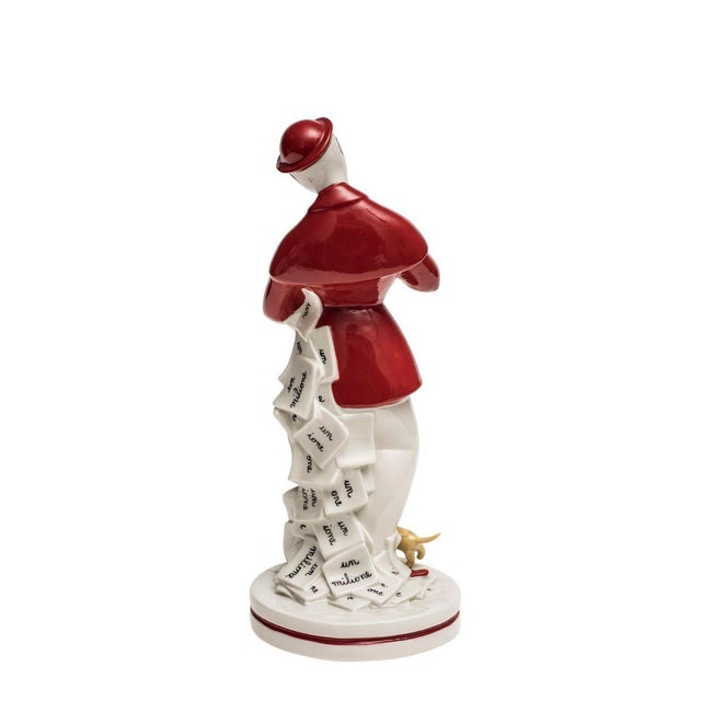 Vintage Mr. Bonaventura Sculpture from Luigi Fabris & Sergio Tofano, 1958 For Sale - Image 6 of 7