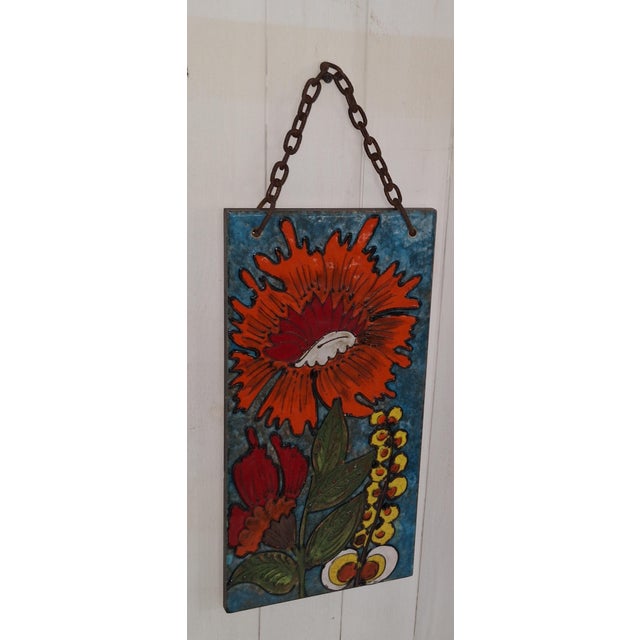 Vintage Ceramic Wall Art from Heibi, 1970s For Sale - Image 3 of 6