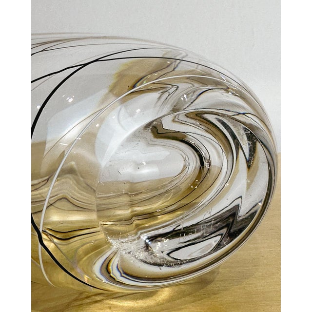 Vintage Vase and Bowl by Vicke Lindstrand for Kosta, 1950s, Set of 2, in Good conditions. Designed 1950 to 1959 This piece...
