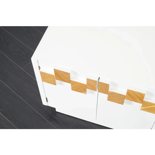 Vintage Brutalist Mosaic Nightstands by Lane - a Pair For Sale - Image 9 of 10