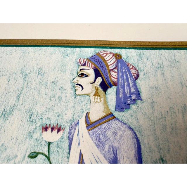 Anne-Kristin Schaller, Depictions of One Thousand and One Nights, 1980s, Lithograph, Set of 4 For Sale - Image 11 of 18