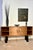 Wood Mid Century Modern Walnut Entertainment Console Credenza For Sale - Image 7 of 9