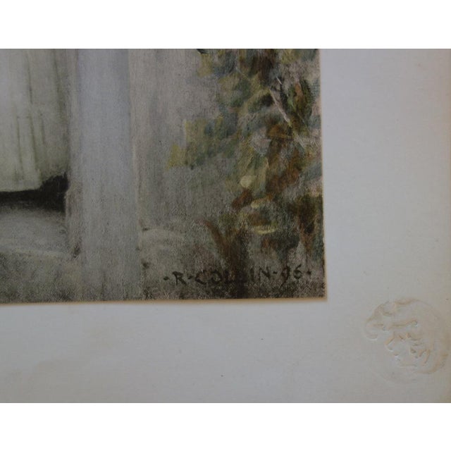 Raphael Collin, The Departure, 1897, Lithograph For Sale - Image 4 of 5