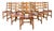Set of Ten Dining Chairs by Henning Kjaernulf For Sale