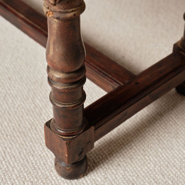 17th Century French Oak & Walnut Console Table For Sale In Birmingham - Image 6 of 8