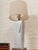 Silver Mid 20th Century Silver Tone Designer Lamp For Sale - Image 8 of 10