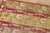 Mauve Antique Zabihi Collection Ghiordes Small Floral Runner - 3'6" x 7' For Sale - Image 8 of 10