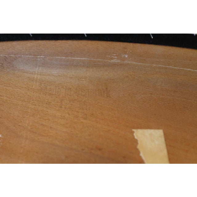 Vintage Teak Chairs with Upholstered Boucle Back by Rasmussen for Thorsø Mobelfabrik, 1960s, Set of 6 For Sale - Image 18 of 18