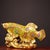 Yellow Late 19th Century Cloisonné Enamel Fish Statue on Gilt Base, 3.05kg For Sale - Image 8 of 9
