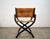 Chestnut Restoration Hardware French Leather Director’s Armchair For Sale - Image 8 of 12