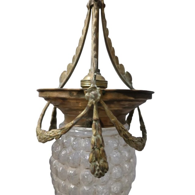 Vintage Louis XV Golden Lamp For Sale - Image 5 of 8
